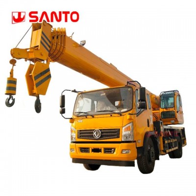 Telescopic Boom Dongfeng Truck Crane 8t For Sale